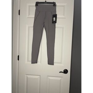 Vie Activewear Ultra Flow Flattering Leggings Compression Gray Small Nwt
